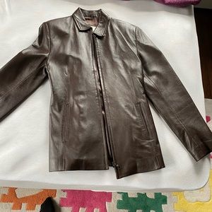 Leather jacket